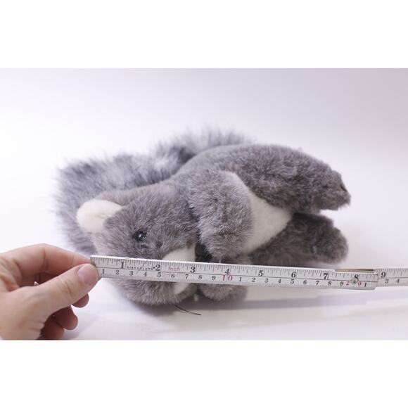 Aurora, Mini Flopsie, Nutty, Squirrel, Gray, Soft Toy, Vintage, ~ 251107-WH 1232 - Picture 4 of 4